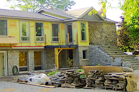 Mason Roofing Cedar Shingles Delivered For Installation